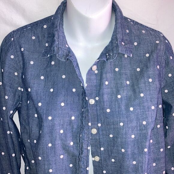 J Crew Button Blouse   - Picture 4 of 9